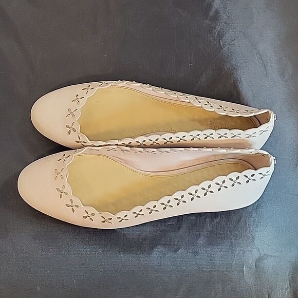 MICHEAL MICHAEL KORS WOMEN"S THALIA STUDDED BALLET FLATS SHOE - Picture 7 of 15